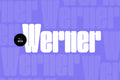 Werner Display  Decorative Font