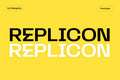 Replicon Typeface