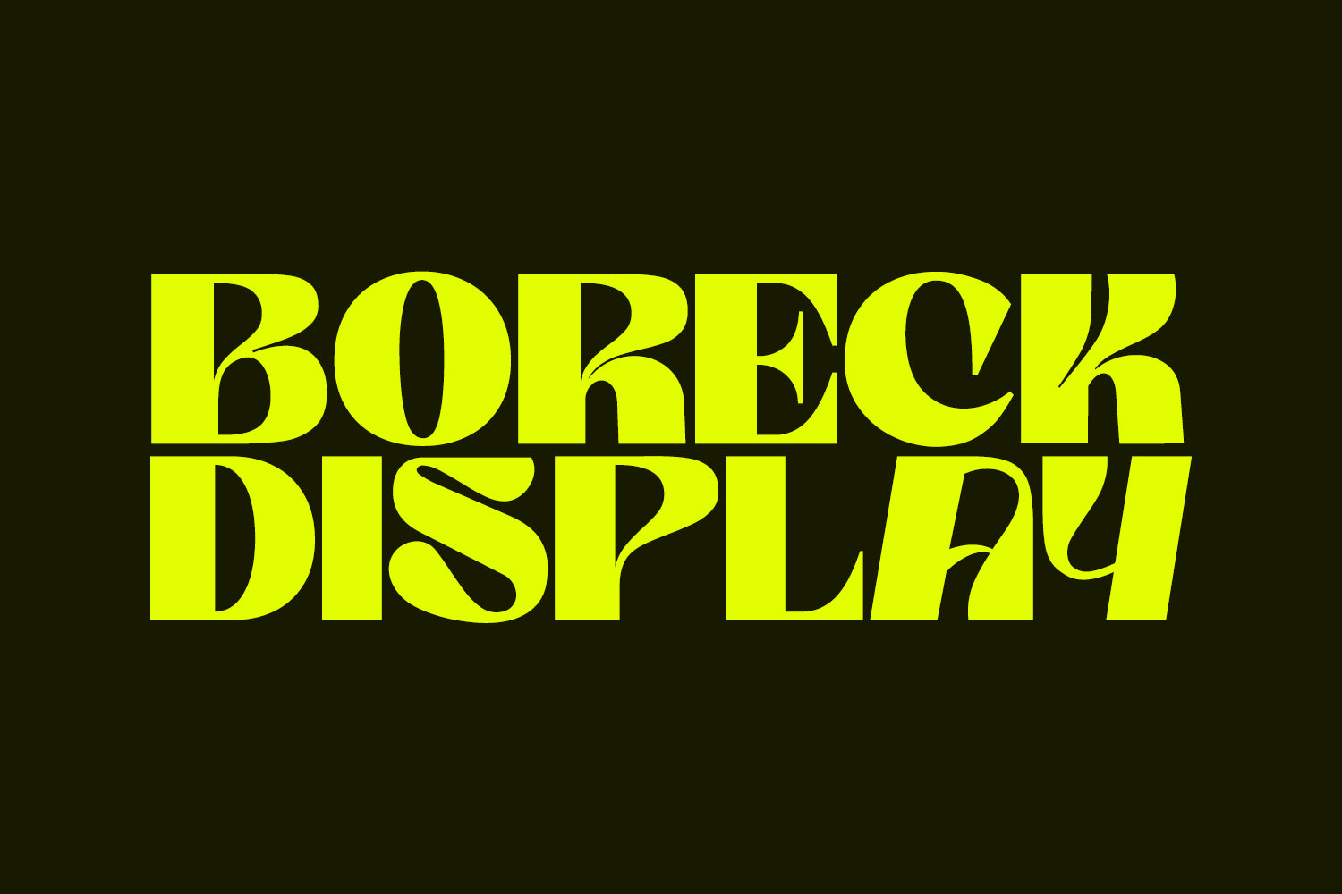 Boreck Display