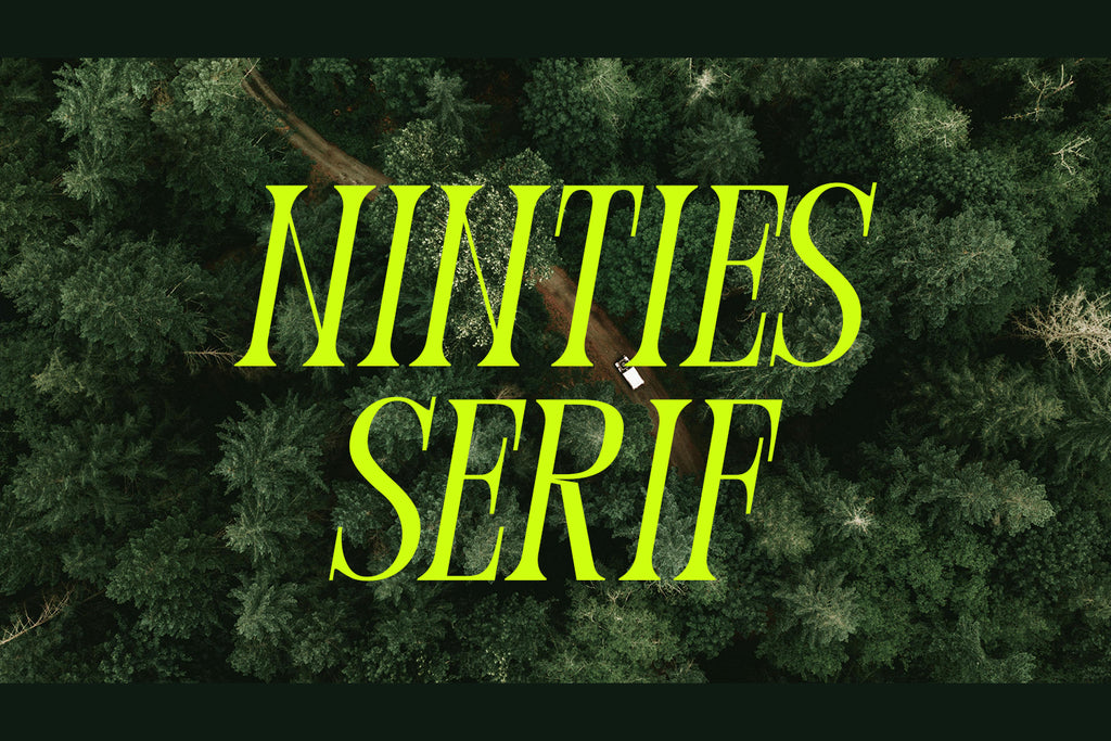 Ecofrey Serif Typeface