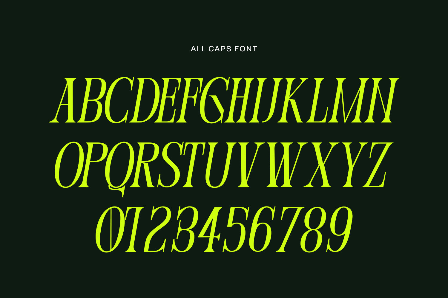Ecofrey Serif Typeface