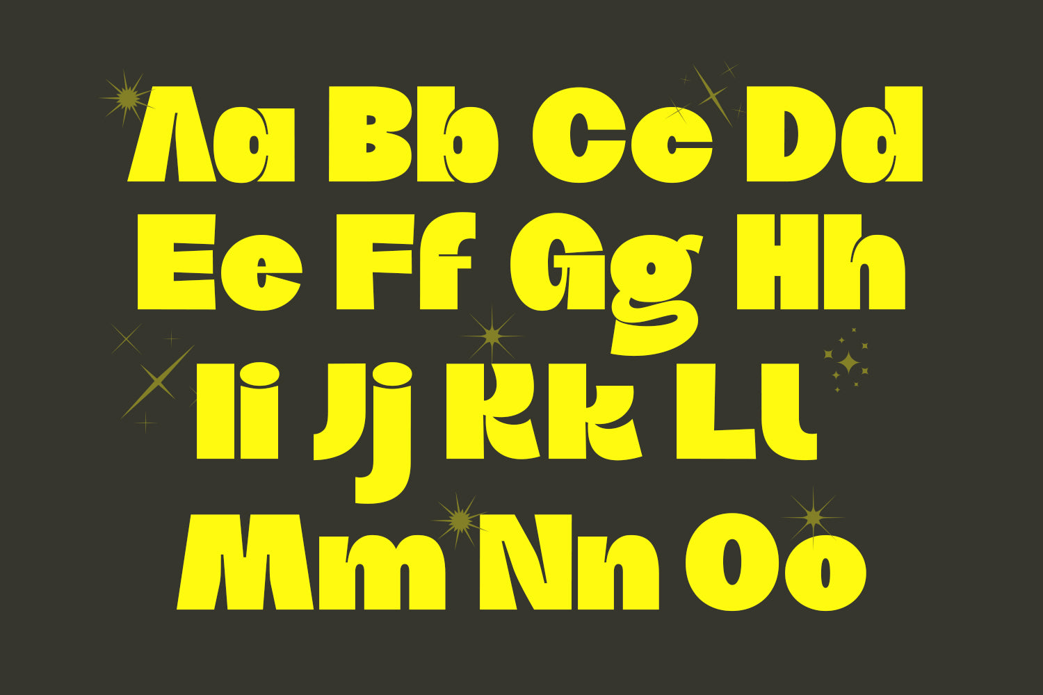 Rokano Funky Typeface