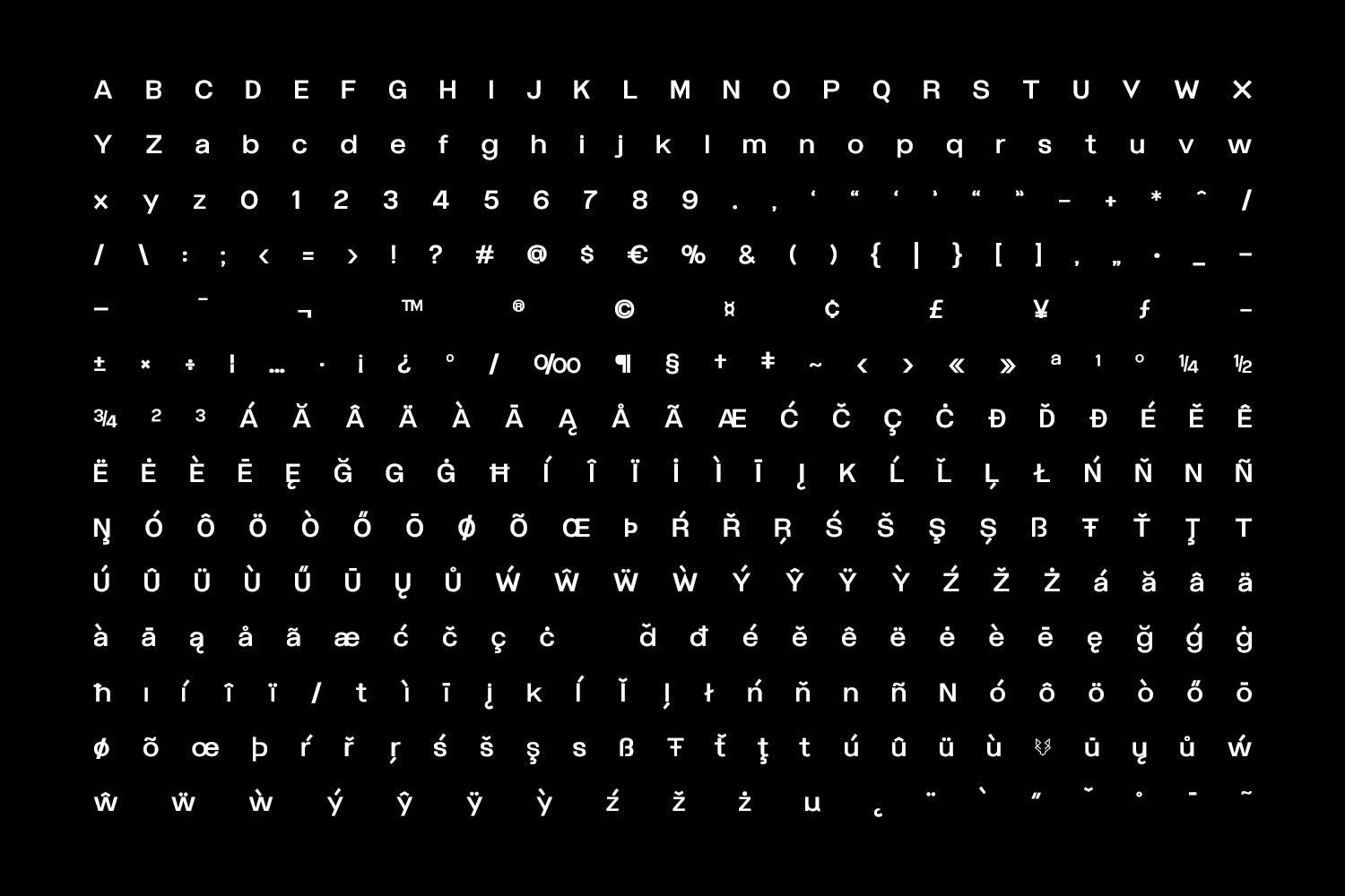 Hetrixo Display Typeface