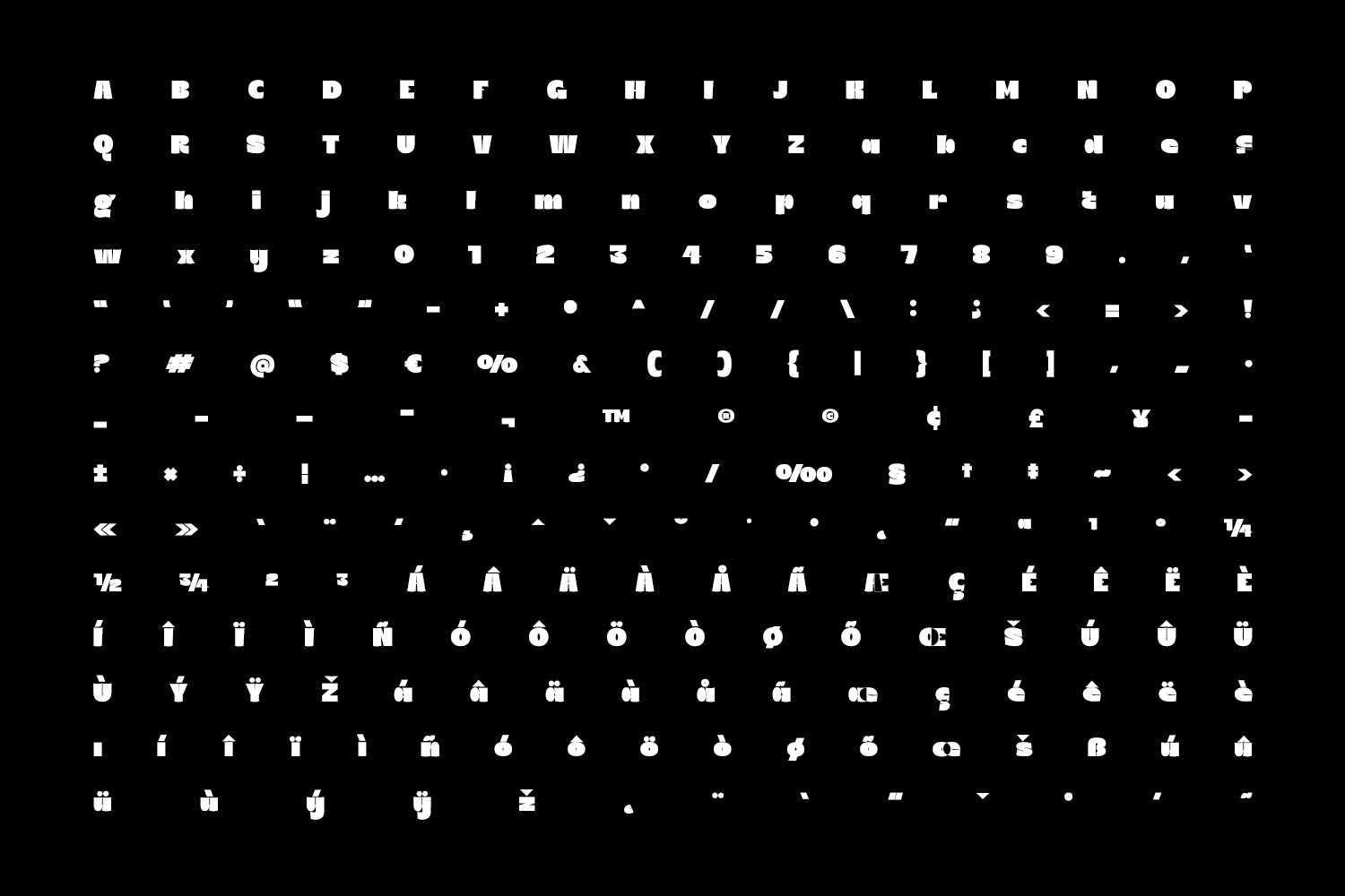Eclister Display Typeface