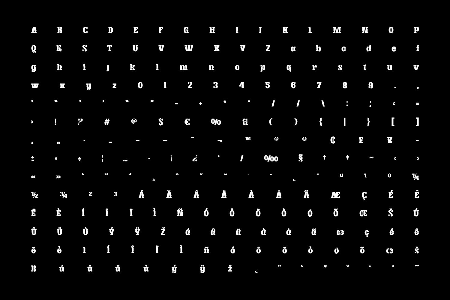 Macduff Decorative Typeface