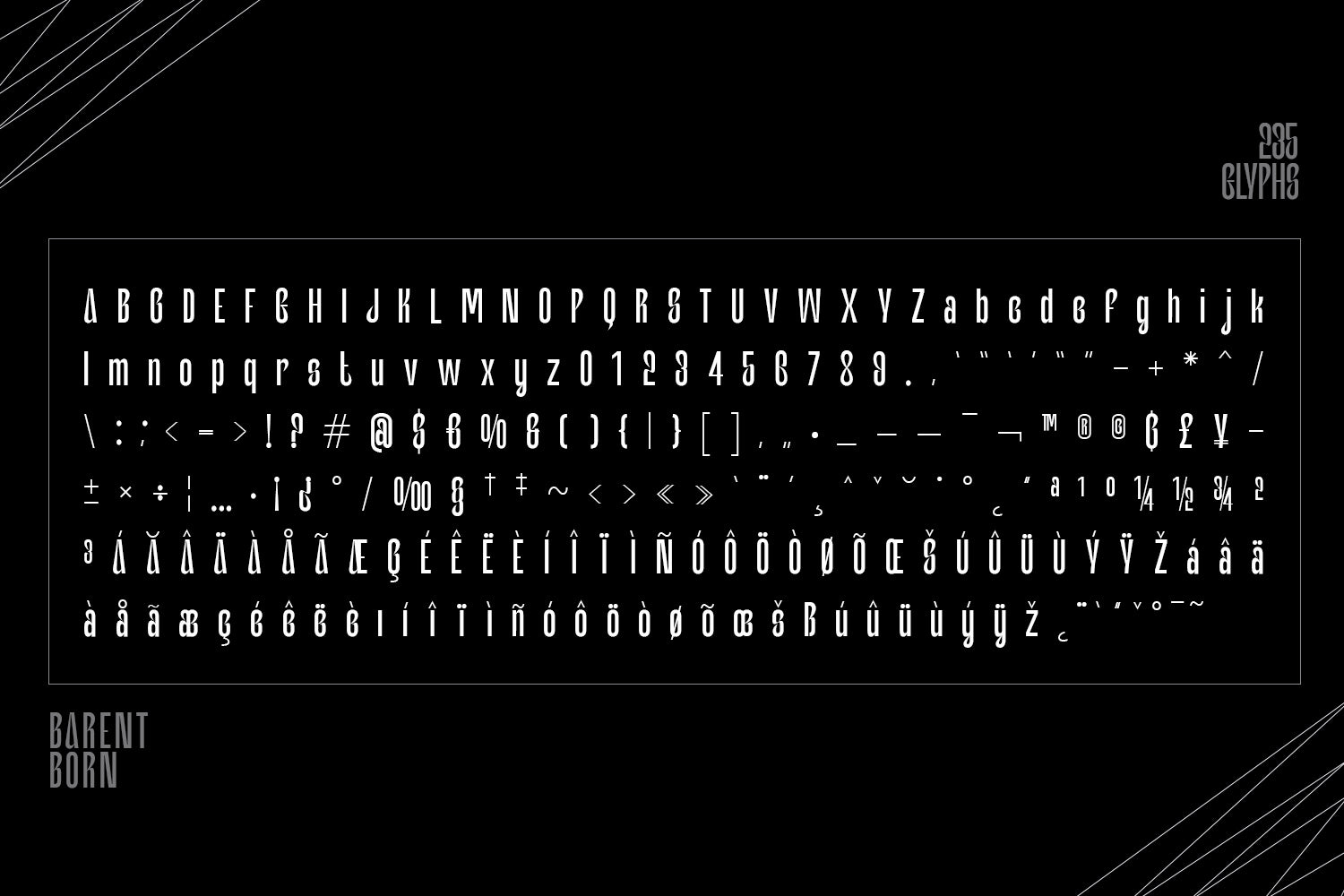 Krick Display Typeface