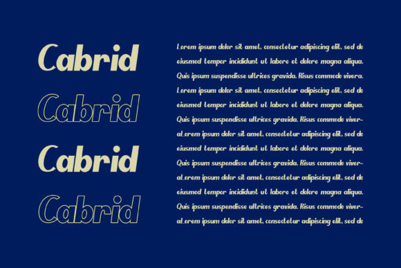 Cabrid Type
