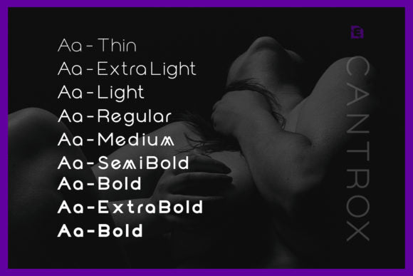 Cantrox Typeface