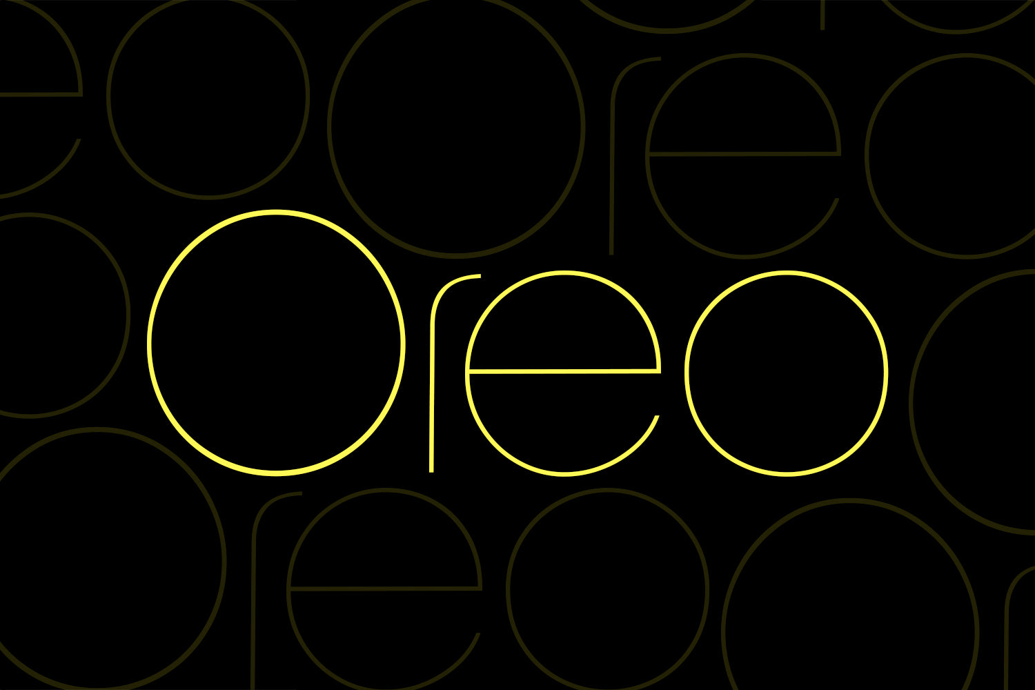 Clover Display Typeface