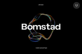 Bomstad Display Typeface